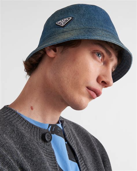 prada hat men|prada denim hat.